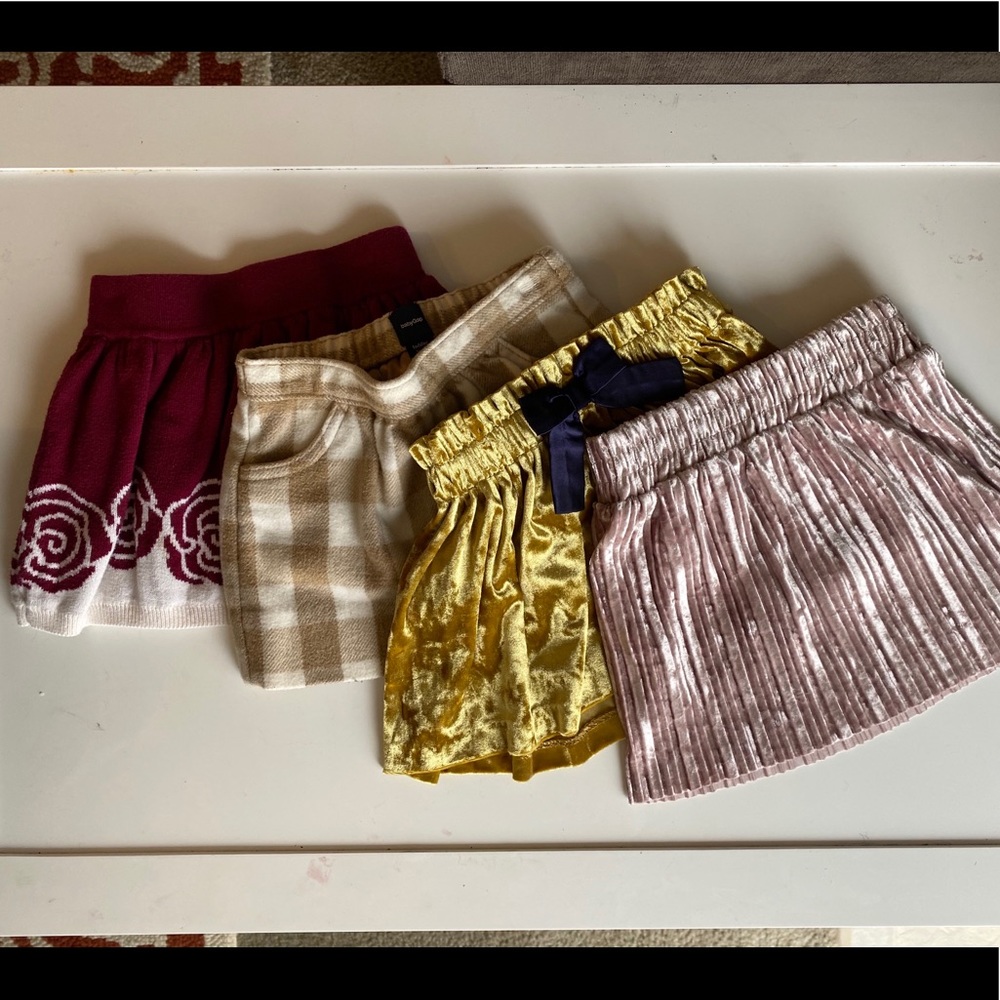 Toddler Girls Skirt Lot